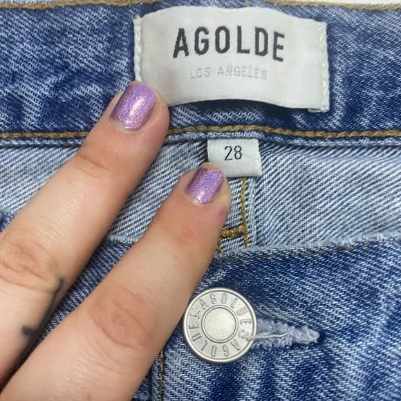 Agolde -  Mia Straight Jeans - Picture 7 of 15